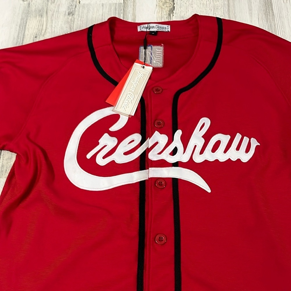 Headgear Classics Crenshaw Jersey Size M New Nipsey Hussle Victory Baseball - Picture 2 of 12